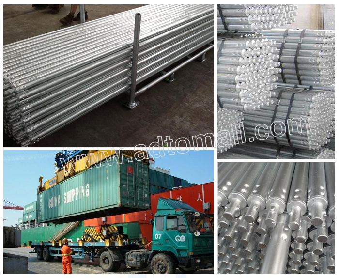 American frame packaging shipping twist tube scaffolding