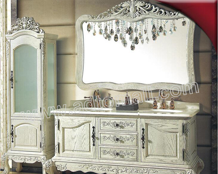 We are the manufacturer specializes in producing different kinds of bathroom vanities, with mordern, classic or ordinary ones, according customers' different requirements, our products can be customized in different color, design etc.