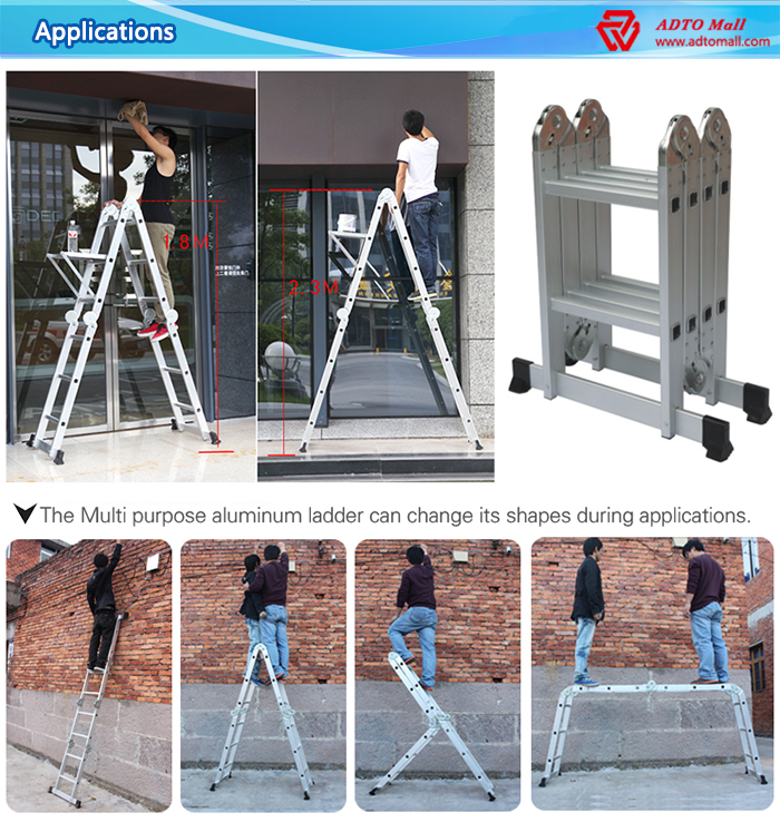 Multi-Purpose Aluminum Ladder