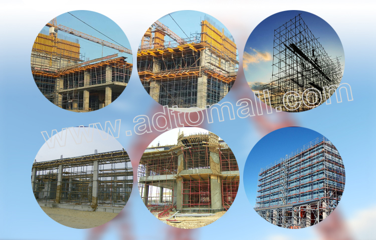Hot dipped galvanized cuplock scaffolding applications
