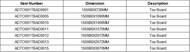 ringlock-scaffold-specifications