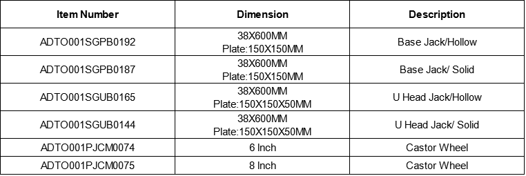 ringlock-scaffold-specifications