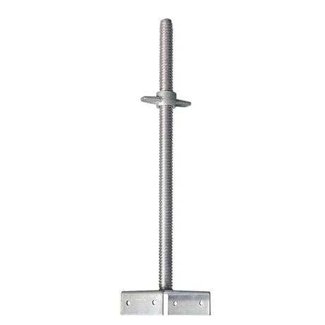 Picture of M34x600MM/150x120x4MM Solid U-Head Jack (Painted)