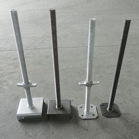 Picture of  M32x600MM/120x120x4mm Solid Base Jack Painted