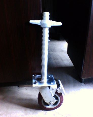 Picture of M34x400MM/120x120x5mm Solid Base Jack Electro Galvanized