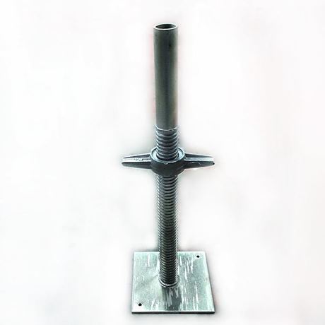 Picture of M38x4x400MM/150x150x5MM Hollow Jack Base Electro Galvanized