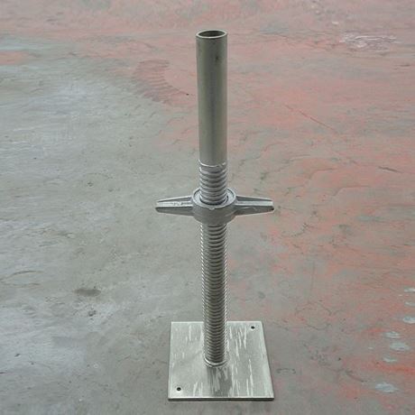 Picture of M38x4x400MM/150x150x5MM Hollow Jack Base Electro Galvanized
