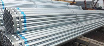 Q235 and the production of galvanized pipe rack