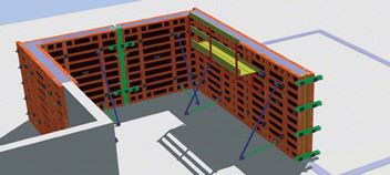 The quality of wall formwork system
