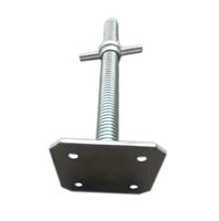 Picture of M32x400MM/120x120x4mm Solid Base Jack Electro Galvanized