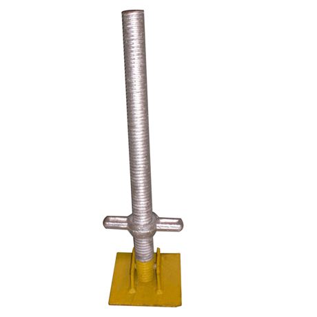 Picture of M48x5x600MM/150x150x8MM Hollow Jack Base Electro Galvanized