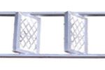 What steel does the frame scaffold and accessories use 