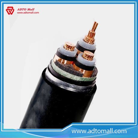 Picture of XLPE Insulated Aluminum/Copper Conductor Power Cable,Steel Tape Armouring,Sheated With PVC