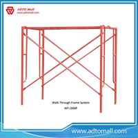 Picture of Wholesale Galvanized Walk Through Frame Scaffolding Frame Scaffolding System