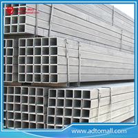 Picture of ASTM Standard Q235B Galvanized Steel Square Pipe