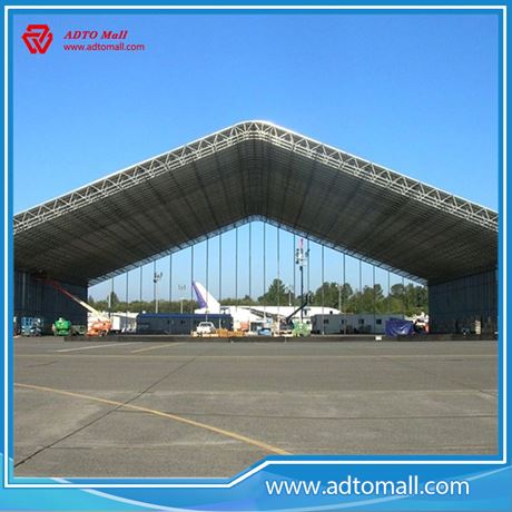 Picture of Steel Frame Modular Airplane Hangar