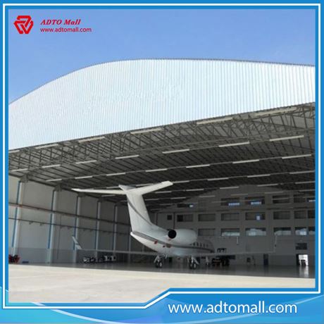 Picture of Prefabricated Structural Steel Airplane Shed Hangar