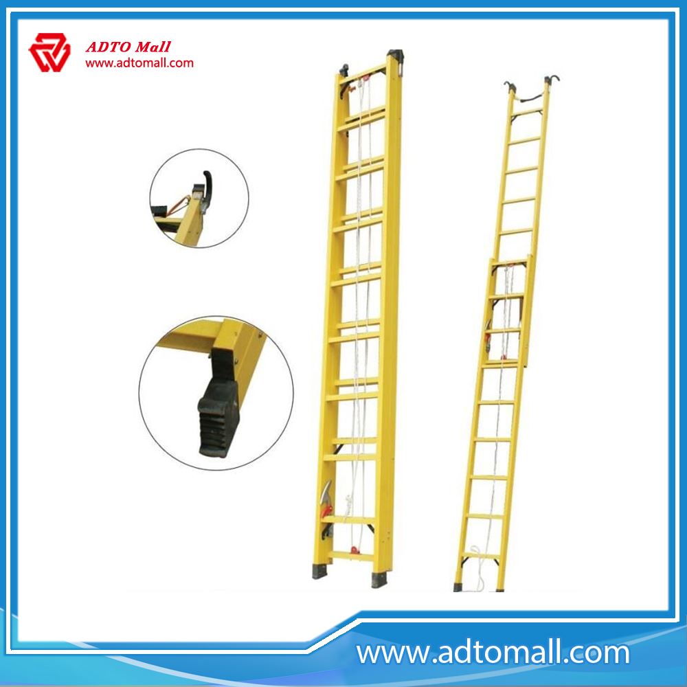 Rope Extension Fiberglass Ladder