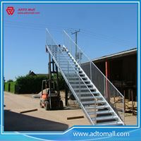 Picture of Outdoor Industrial Buidling Steel Structure Stairs Tread