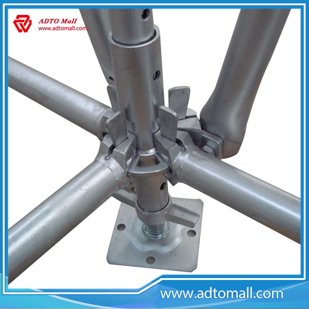 High Recycling Rate Ring Lock Scaffold Fittings Quick Lock Fixed Double