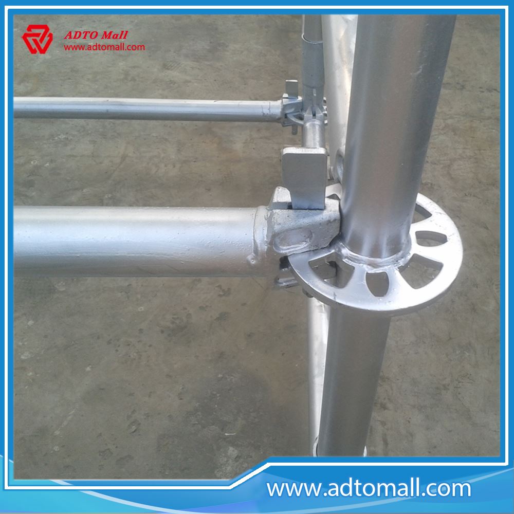 High Recycling Rate Ring Lock Scaffold Fittings Quick Lock Fixed Double ...