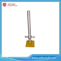 Picture of M38x600 Zinc Plated Adjustable Base Jack