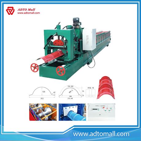 Picture of Ridge Cap Ridge Tile Roll Forming Machine