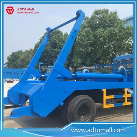 Picture of New designed arm-hook garbage truck, 8cbm skip loader garbage truck for sale