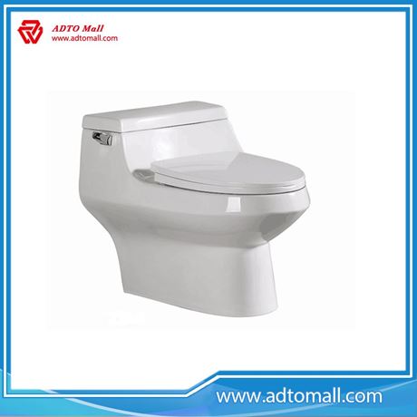 Picture of Cheap Floor Standing Mounting Bathroom Water Closet Siphonic Toilet