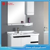 Picture of Wholesale make up vanity wash hand basin bathroom cabinet floor standing