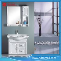 Picture of Chinese style wash basin wall hanging bathroom cabinet