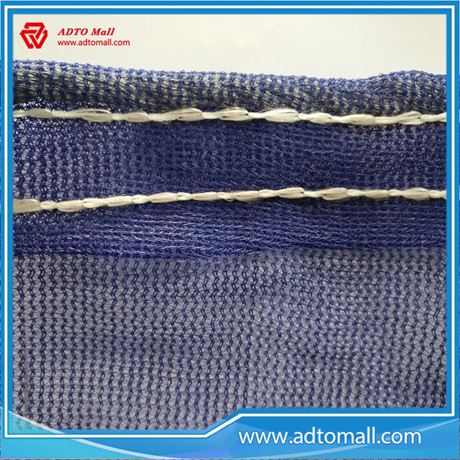Picture of Purple Color Plastic Scaffolding Net with a Rope