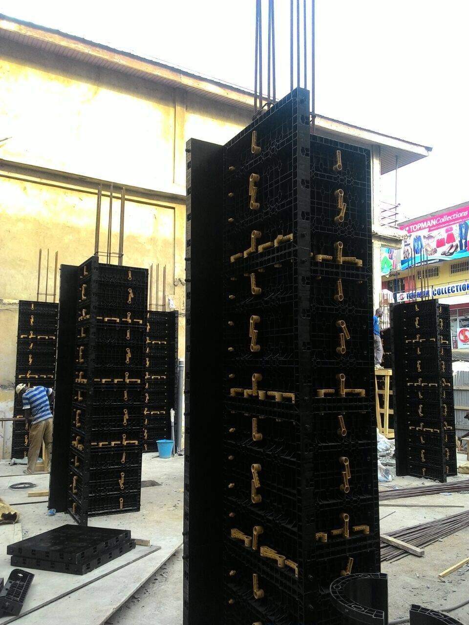 ADTO Plastic Formwork--Residence project in Lagos. Nigeria