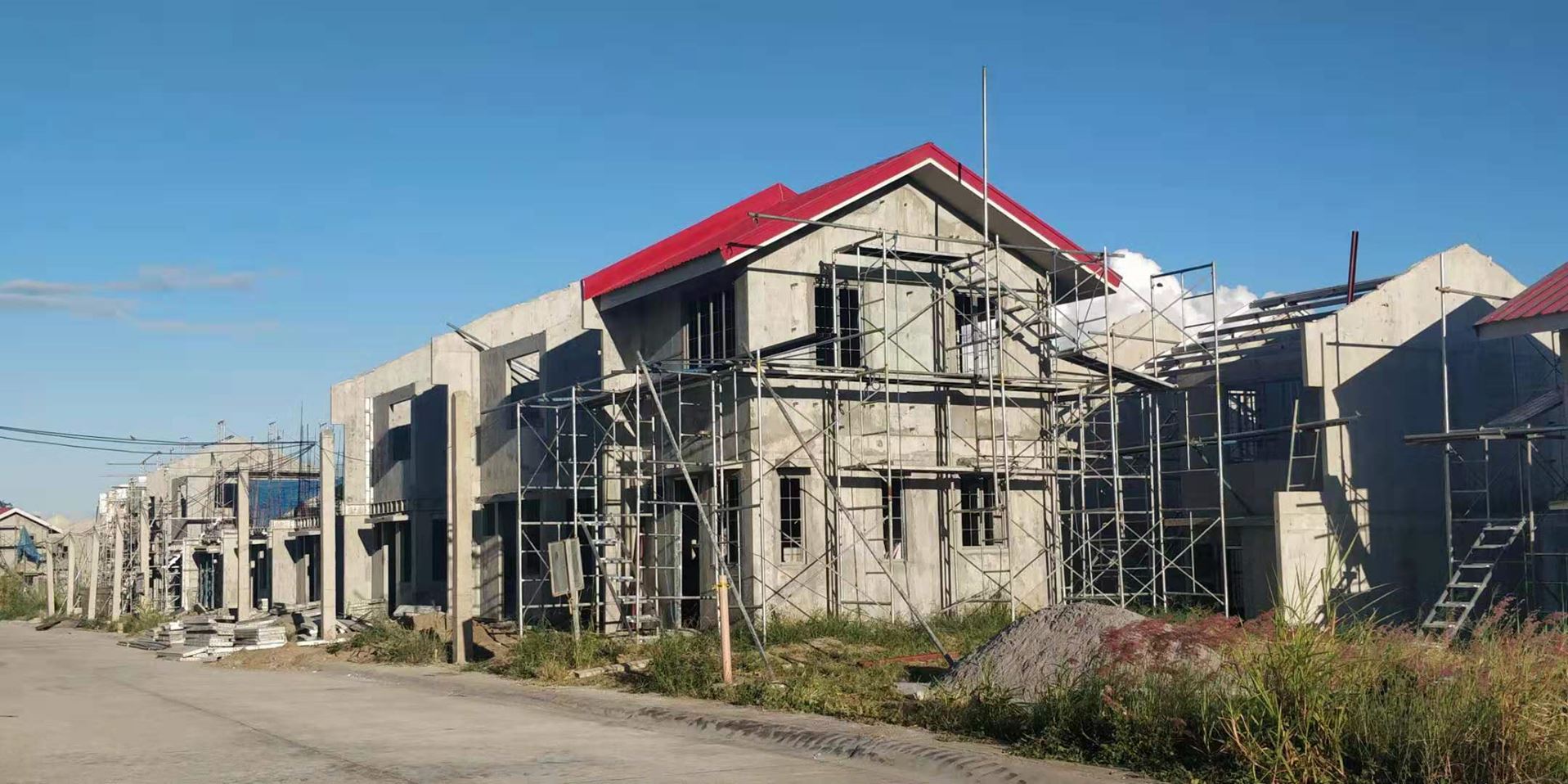 Aluminum Formwork System Project: Repeat villas in Philippine - ADTO Group