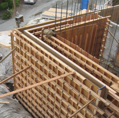 Demolition of Cast-in-place Frame Structure and Column Formwork