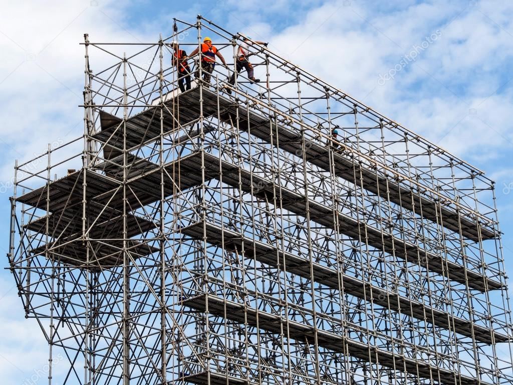 Scaffolding in Building Construction For Sale
