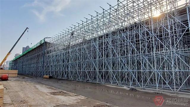 ADTO Ringlock Scaffolding Assists the Reconstruction Project of the Taohua South Road Expressway