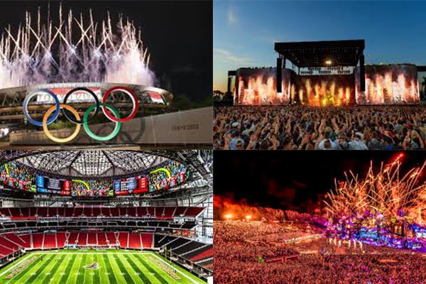 How Does Scaffolding Support Major Events