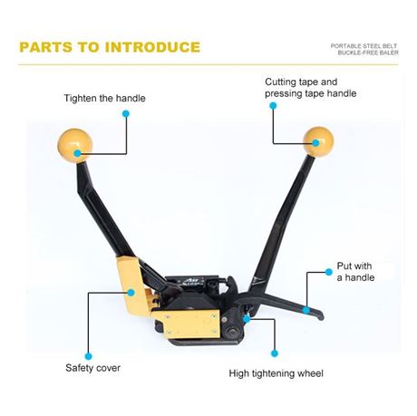 Picture of A333 steel belt buckle-free baler