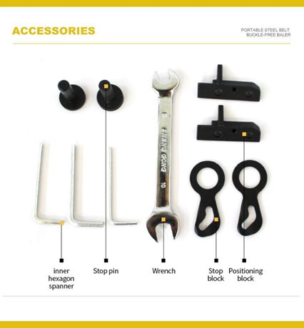 Picture of A333 steel belt buckle-free baler