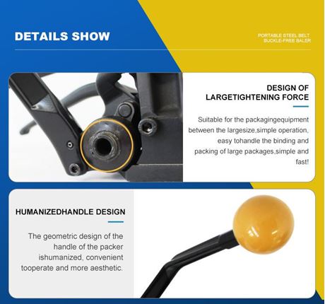 Picture of A333 steel belt buckle-free baler