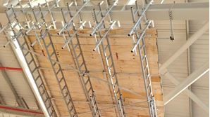 Ladder Beam Systems for Safe Material Access